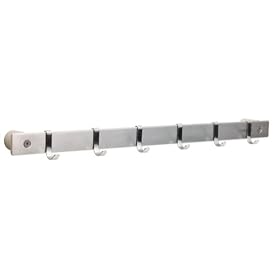Chantal Kitchen Tools Stainless 17-3 4-Inch Tool Bar with 6 Hooks and Mounting Hardware