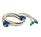 Cables to Go 3-in-1 Universal Hi-Resolution - keyboard / video / mouse (KVM) cable - 30 ft ( 23884 )