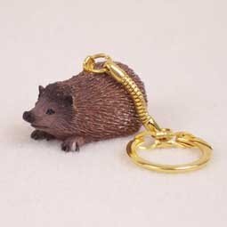 Hedgehog Keychain