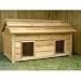 Hi-Tech Insulated Cedar Duplex Dog House