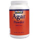 Agar Powder (Agar Agar Supplement) 2 lbs, NOW Foods