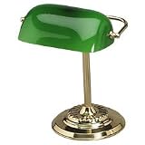 LLR02033 - Bankers Lamp, 14 High, Green Shade
