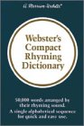 Webster's Compact Rhyming Dictionary: Flexible paperback (Dictionary)