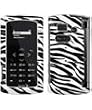 SnapOn Phone Cover for Sanyo Incognito SCP-6760 Sprint Zebra Protector Case