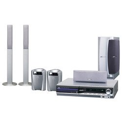 1200-Watt Home Theater System with 5-Disc DVD and Up-Conversion by JVC