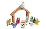 Wooden Nativity Set - 12 piecesIMAGE