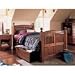 Search : PoshTots - 287-14 Harbor Town Low Post Slat Bed in selected size