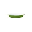 Emile Henry 8.5 inch Oval Gratin Dish, 19 ounces, Vert (Green)