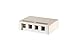 Ortronics OR-KSSMB4-88 Four Port TechChoice Surface Mount Box Cloud White