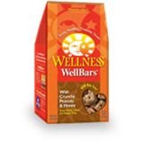 Wellness WellBars Bite Size Healthy Dog Treats with Crunchy Peanuts and Honey (50-oz box)