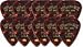 Martin Shell .73mm Guitar Picks - Dozen Pack