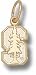 Stanford Cardinal "S Tree" 1/4" Charm - 14KT Gold Jewelry