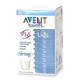 Philips Avent Via Lids, 10 ea