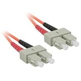 Cables to Go Low-Smoke Zero-Halogen - Patch cable - SC multi-mode (M) - SC multi-mode (M) - 49 ft - fiber optic - 62.5 / 125 micron - orange