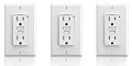 Altus 15A White Tamper Resistant GFCI, 3-Pack