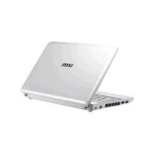 MSI Wind U100-439US 10-Inch Netbook  White