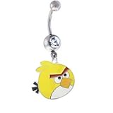 Angry Birds YELLOW Sexy Belly Navel Ring