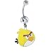 Angry Birds YELLOW Sexy Belly Navel Ring