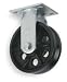 Industrial Grade 1NWC7 Rigid Caster, V Groove, 6 In, 1000 Lb