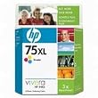 HP 75XL Tri-color Inkjet Print Cartridge