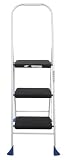 Review Cosco 11514WBL1 / Safety 1st Simplicity Three-Step Steel Step Stool, White #11-514WBL
