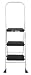 Office Products : Safety 1st Simplicity Three-Step Steel Step Stool, White #11-514WBL