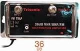 UHF VHF TV SIGNAL BOOSTER AMPLIFIER HDTV ANTENNA CABLE