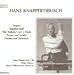 Knappertsbusch conducts Wagner : Siegfried Idyll, 