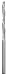 DEWALT DW6601 1 8 Inch General Purpose Bit (5 pack)