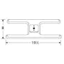 Music City Metals 10201 Stainless Steel Burner Head Replacement for Select Gas Grill Models