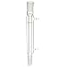 Chemglass CG-1218-01 Glass Liebig Condenser, 200mm Jacket Length, 320mm Height, 24/40 Joint