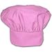 Chefskin Pink Apron Kids Fits 7-12 Real Fabric, Pocket, Long Ties