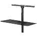 Level Mount Elgs Adjustable Glass Component Shelf (Tv Mounts/Access / A/V Furniture)
