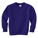 Rabbit Skins - Toddler And Juvy Crewneck Sweatshirt, Purple, 2