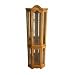 Lighted Curio Cabinet - Golden Oak