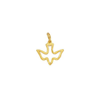 Click To 14K Gold Holy Spirit Dove Pendant Details... 14K Gold Holy Spirit Dove Pendant