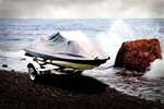 SafeGuard Premium Personal Water Craft Cover 116-135 - Grey