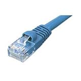 Cat5E Enhanced Patch Cable, W/Boot 25Ft, Blue