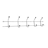 CLEARANCEelfa® 5 Hook Rack - Platinum