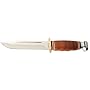 Ka-Bar Leather Handled Marine Hunter Knife