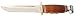 Ka-Bar Leather Handled Marine Hunter Knife
