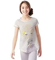 Autograph Pure Cotton Girl Cat T-Shirt