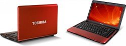 Toshiba Satellite 13.3" Notebook Computer - Red (L635-S3010)