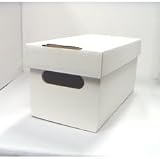 CD用ダンボール（フタ付き）白　10枚セット　ACS-1073の画像
