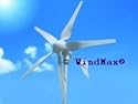 Windmax HY400 500 Watt Max 12-Volt 5-Blade Residential Wind Generator Kit