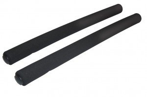 Lenkerbezug CFHD-02/2 Humpert incl.PlugsHigh Density, schwarz, 22x6 mm , 400 mm