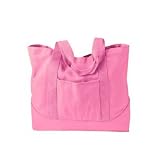 Celeritas Sports Pink Pigment-Dyed Large Canvas Tote item number 5000201
