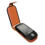Piel Frama HTC Touch Dual Leather Case (Black/Tan)