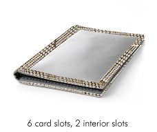 Stewart Stand Houndstooth Edge Stainless Steel Driving Wallet