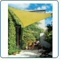 Coolaroo 16' 5" Triangle Deluxe Shade Sail with Do It Yourself Kit - Desert Sand